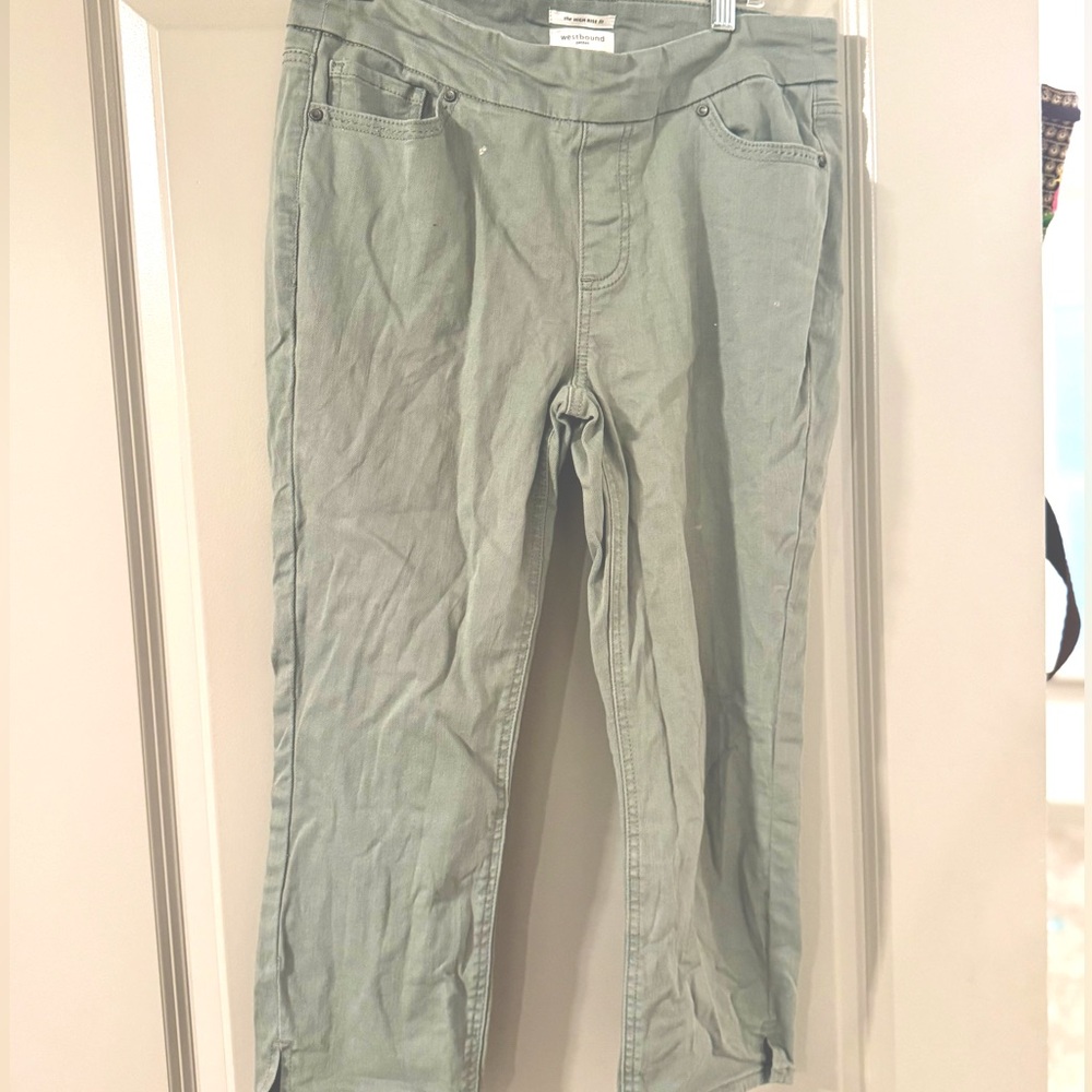 Women's Green Jeans